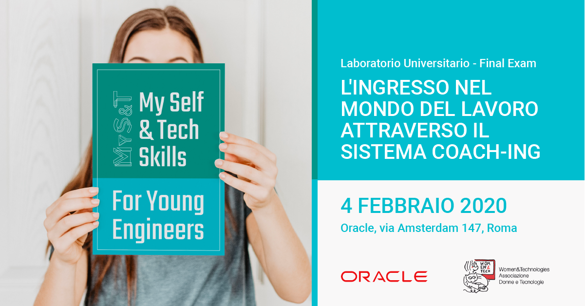 Flyfish COACH-ING Laboratorio Sapienza Oracle 4 febbraio 2020